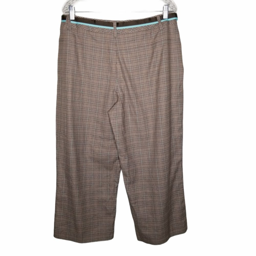 JM Sportswear by CATO Plaid Crop Pants Size 14 - Picture 3 of 5